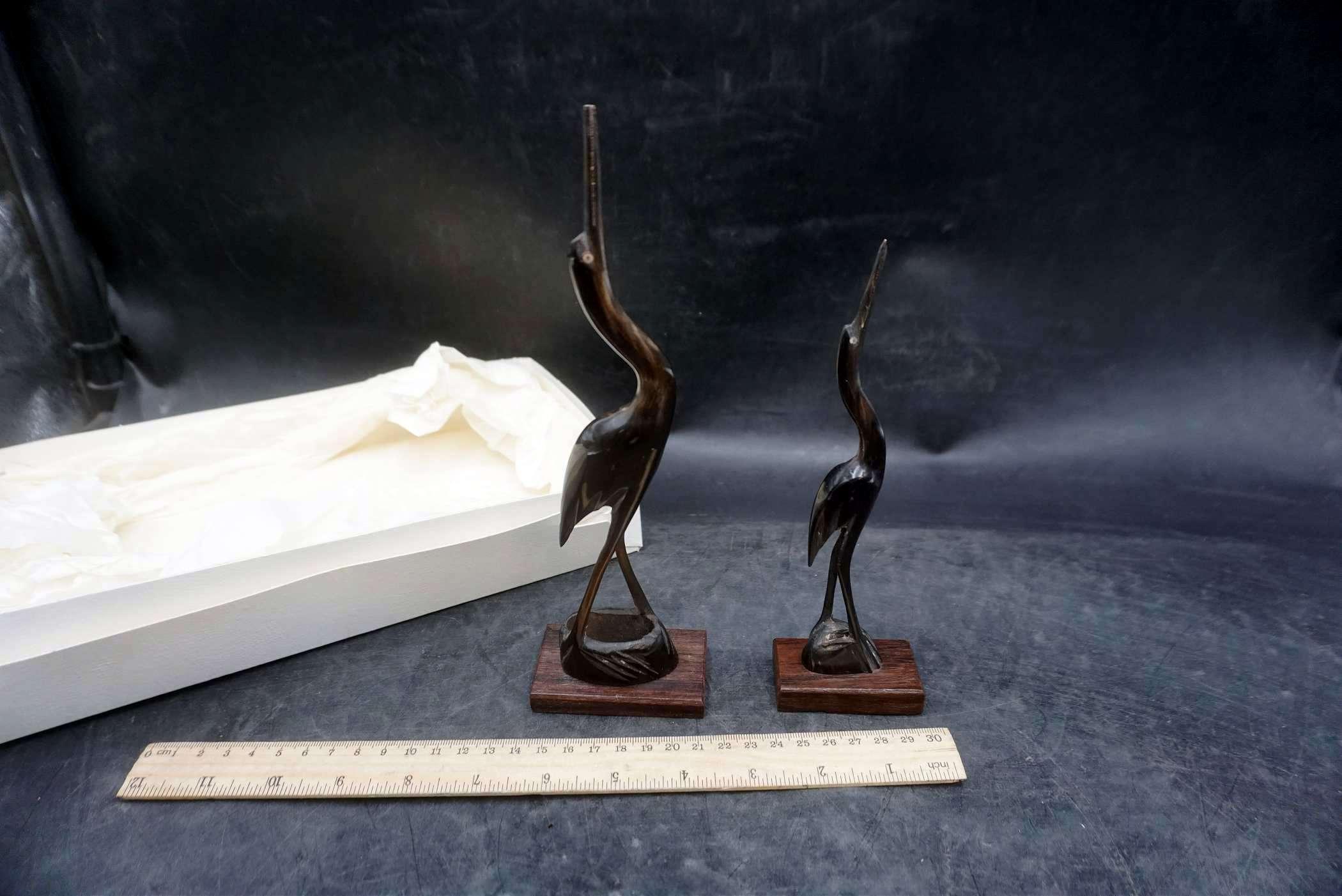 2 - Stork Sculptures