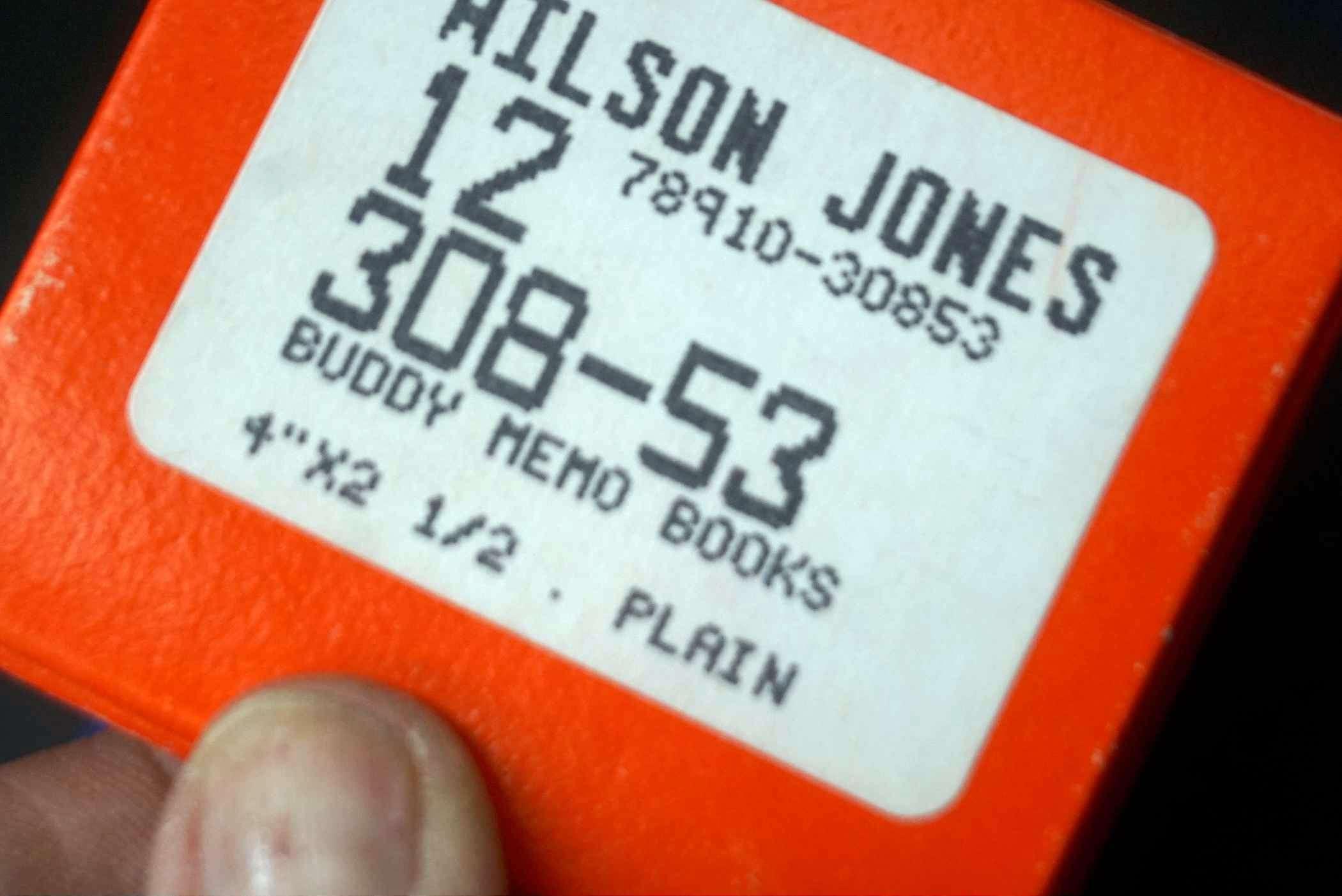 Wilson Jones Buddy Memo Books, Desk Clock, Lint Rollers, Phone-Mate