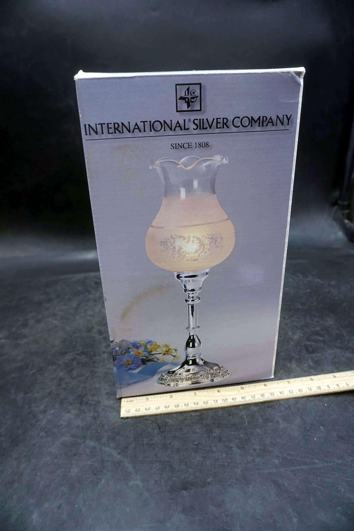 International Silver Company Candle Holder