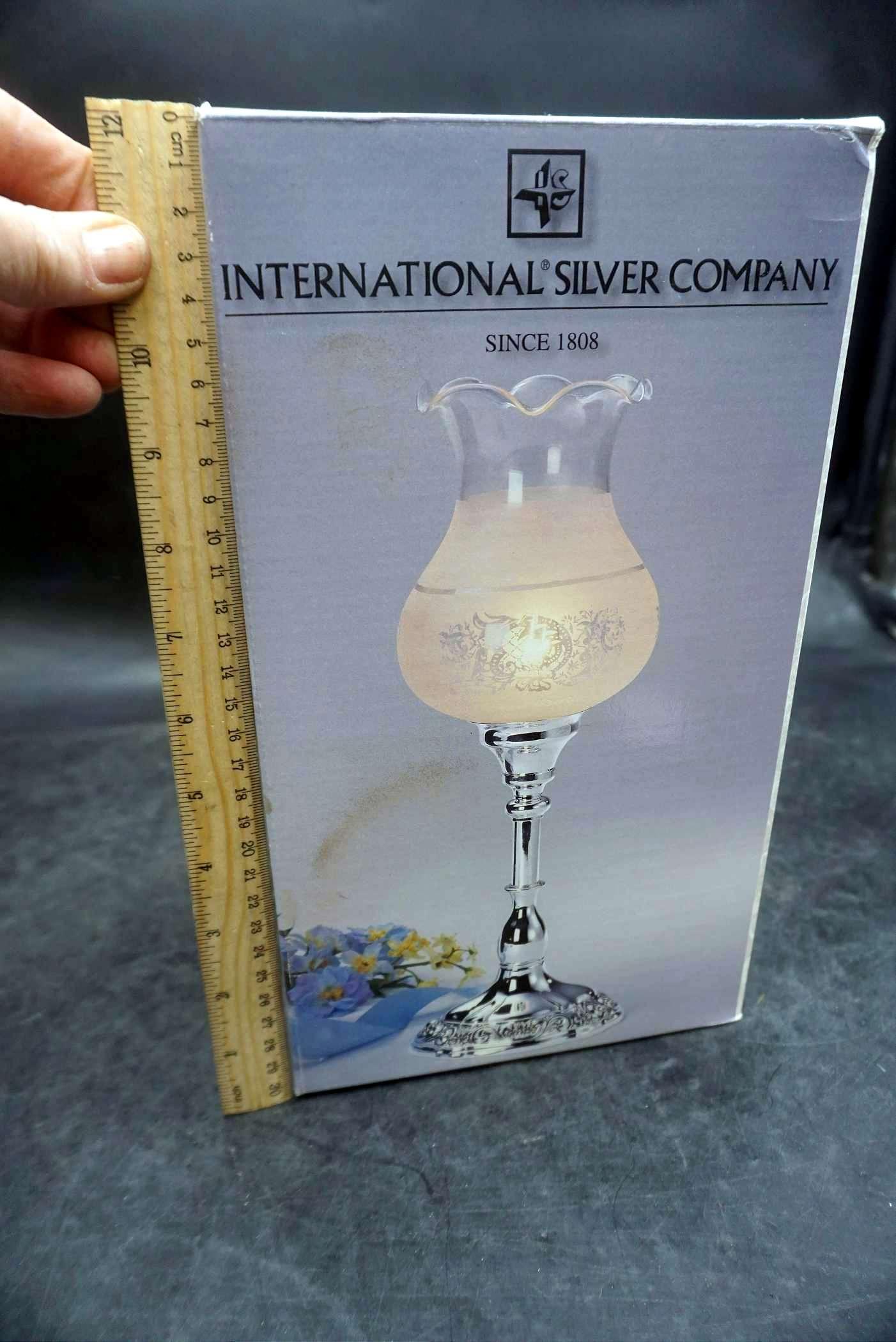 International Silver Company Candle Holder