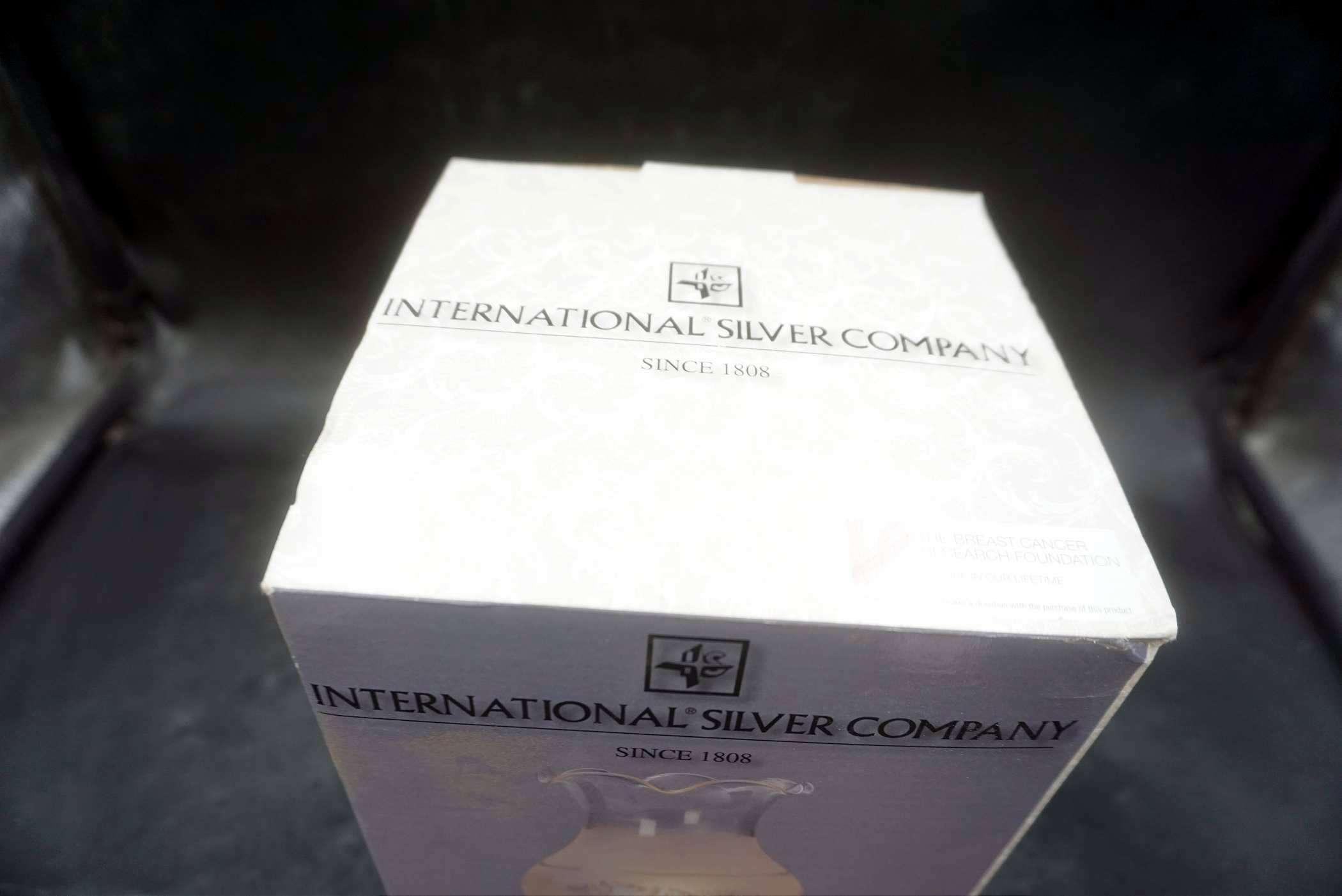 International Silver Company Candle Holder