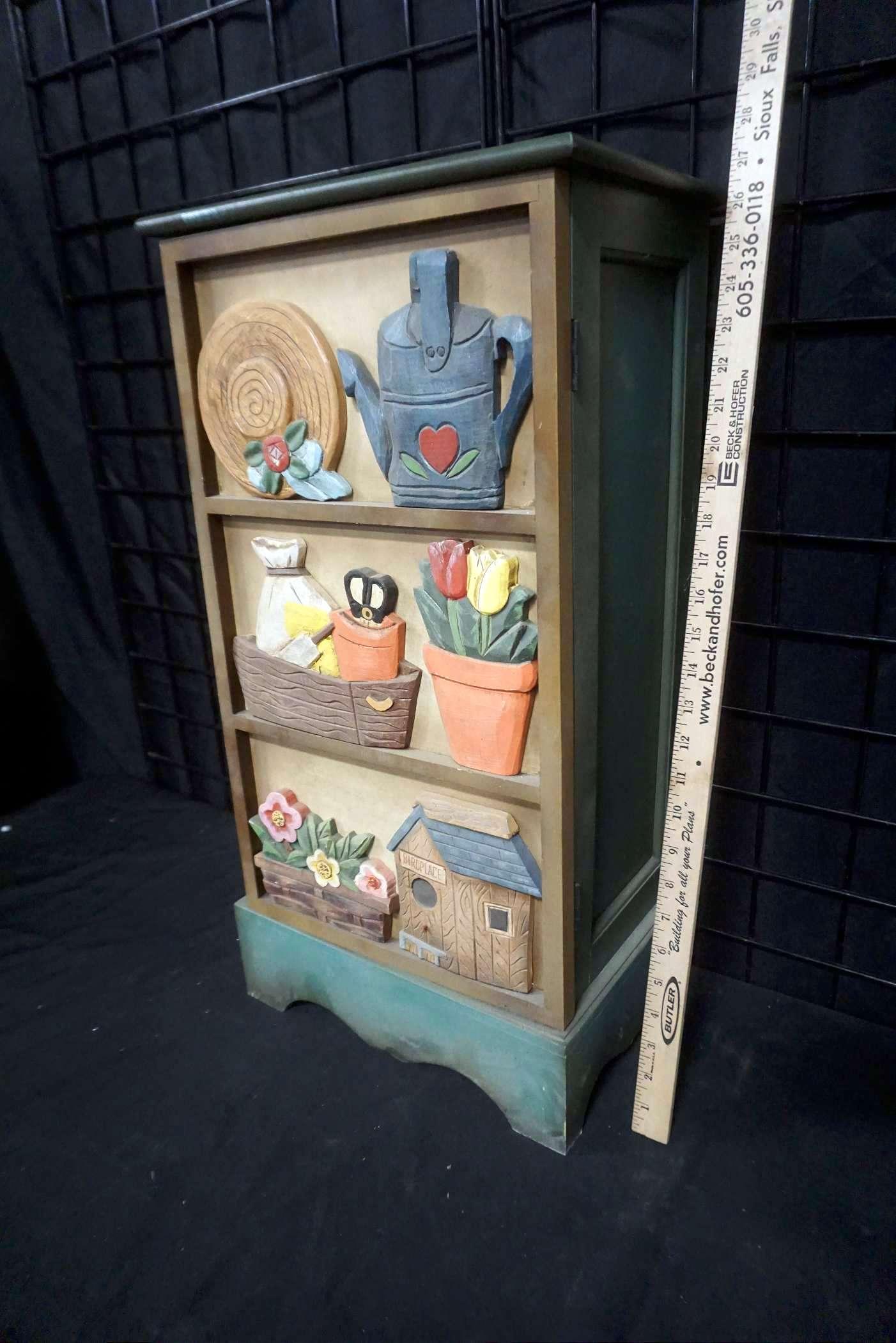 Wooden Garden Cabinet