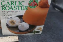 Micro-Chip Potato Chip Maker & Terra Cotta Garlic Toaster