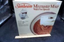 Sunbeam Mixmaster Mixer W/ 5 Speeds