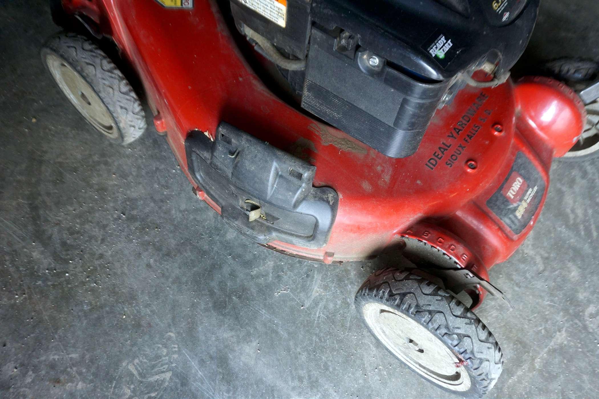 Toro Push Mower-Starts & Runs Well, Self Propelled Action Not Working