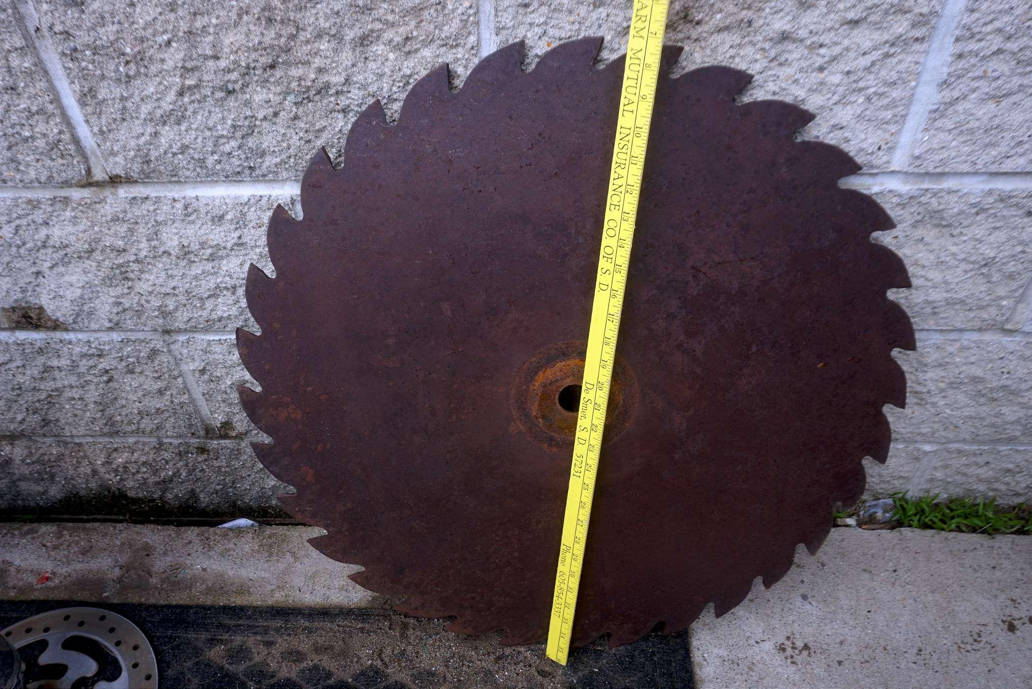 Large Saw Blade