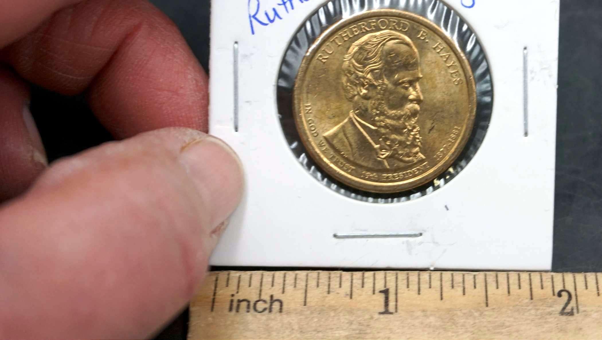 Rutherford B. Hayes $1 Coin