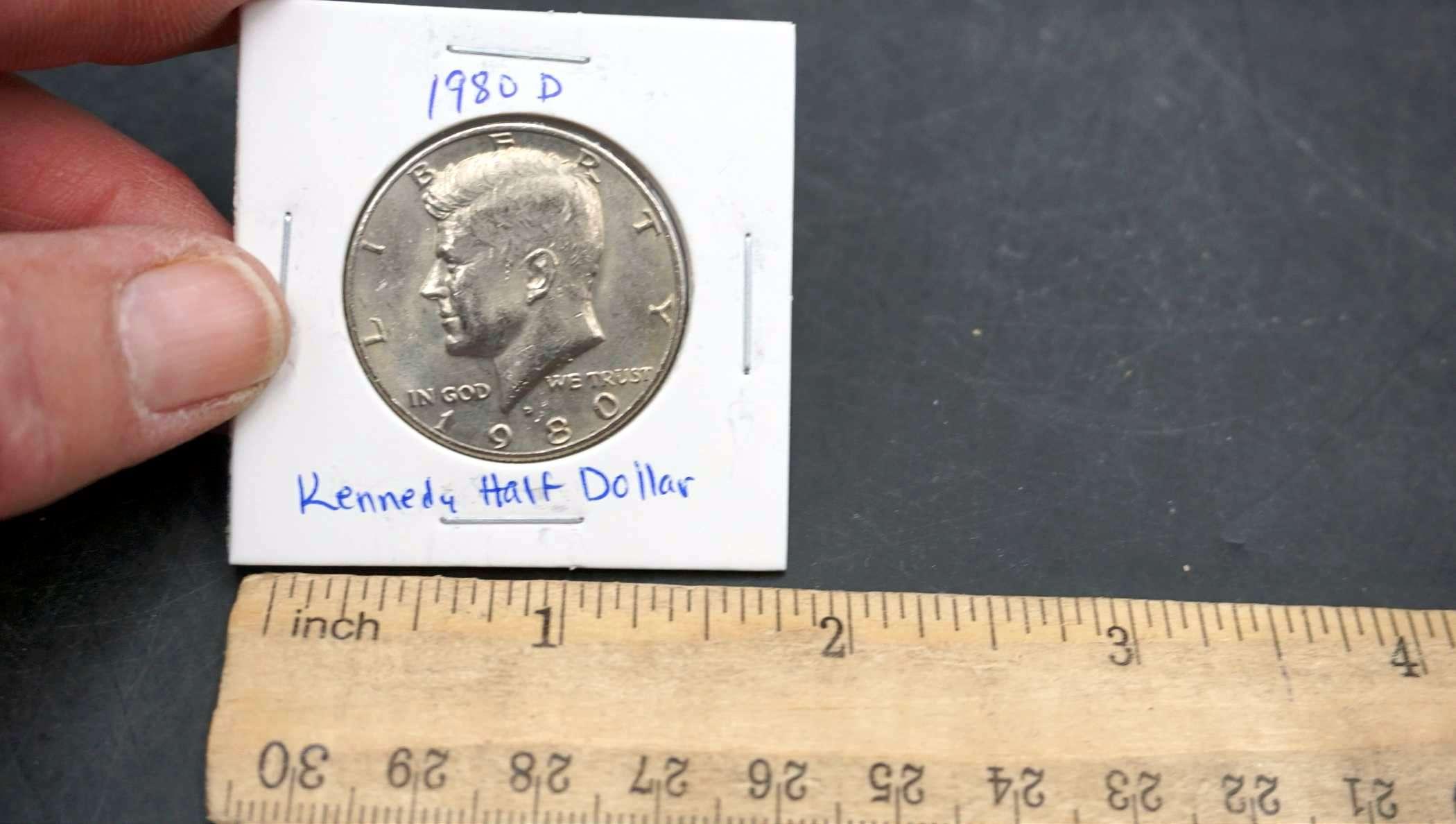 1980-D Kennedy Half Dollar