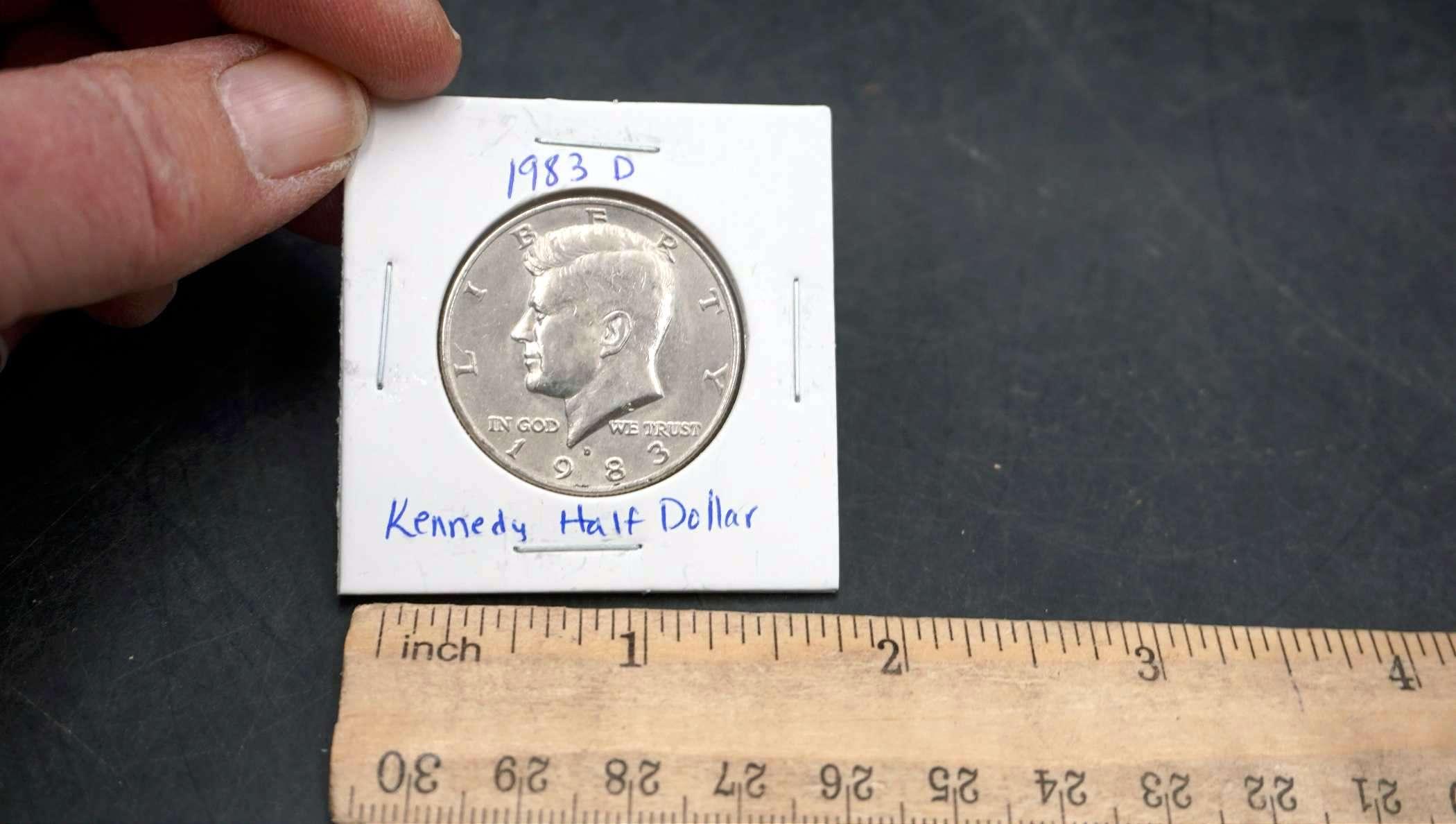 1983-D Kennedy Half Dollar