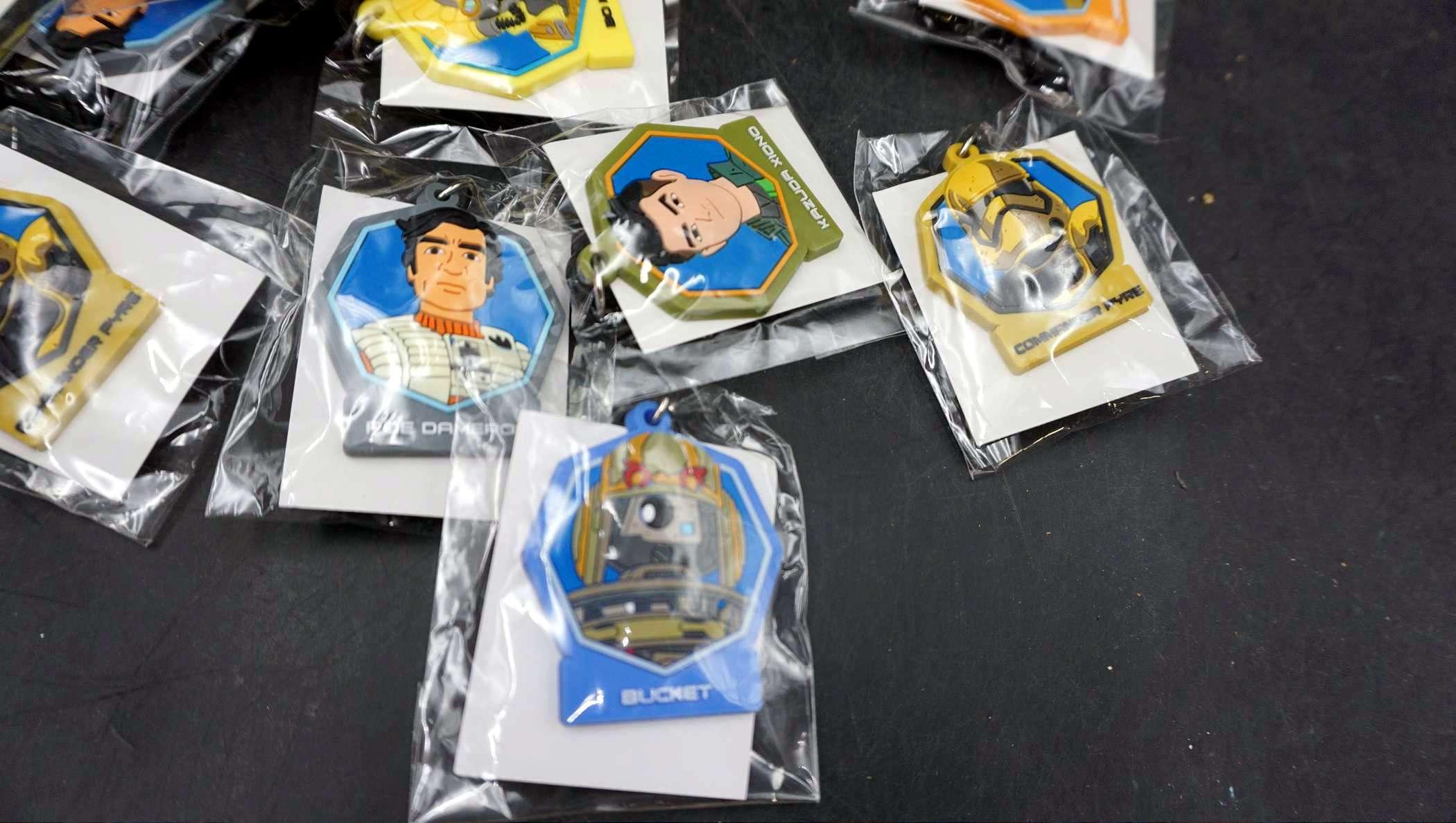 Star Wars Rubber Keychains