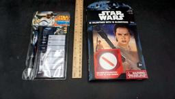 Star Wars Items - Picture, Notebook, Calendar W/ Pen & Valentines Day Cards