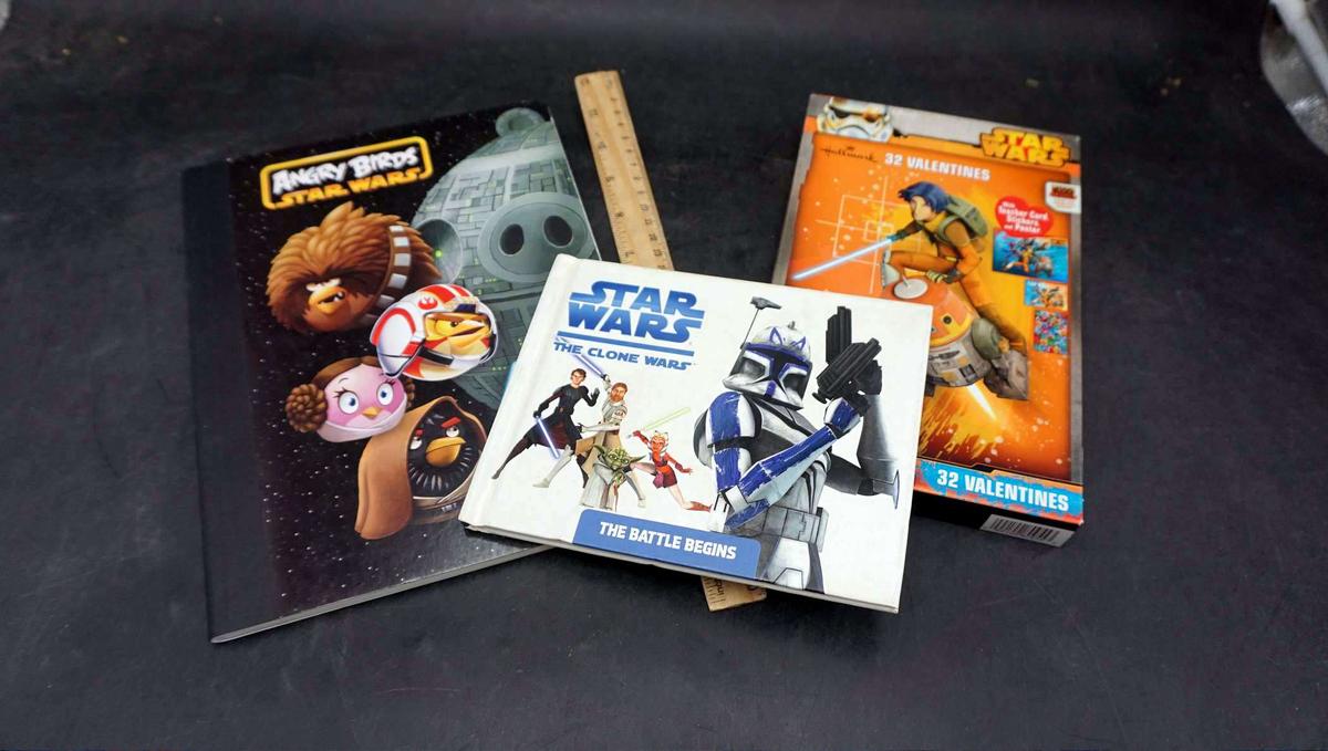 Star Wars Items - Notebook, Book & Valentines Day Cards