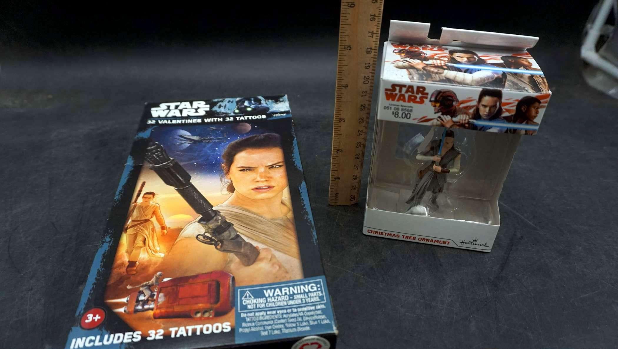 Star Wars Items - Valentines Day Cards, Folders & Figurine