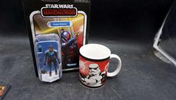 Star Wars Items - Stickers, Folder, Mug & Figurines