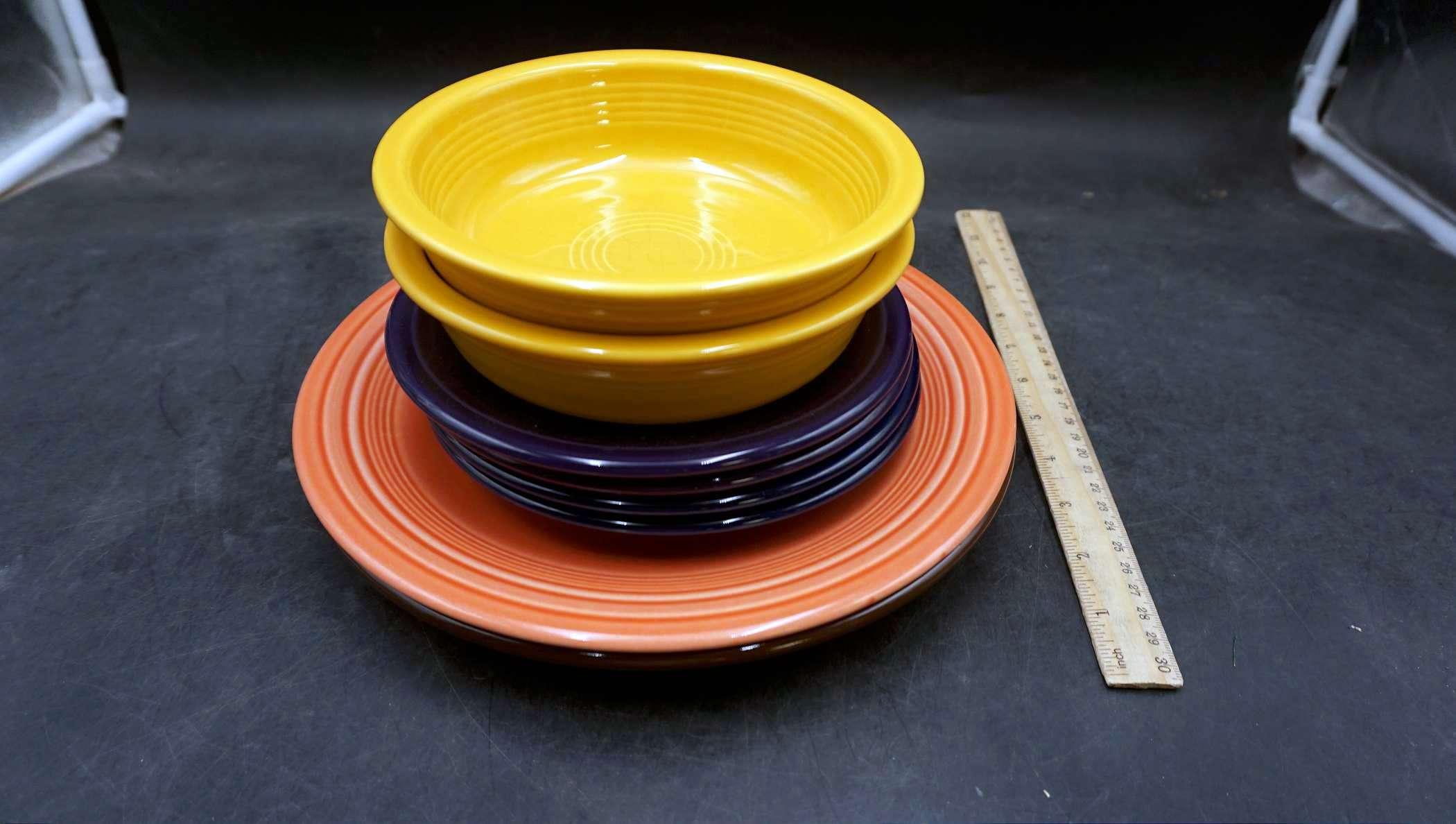 Fiesta Ware Plates & Bowls