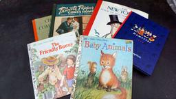 8 Books - The Friendly Bunny, Baby Animals & More