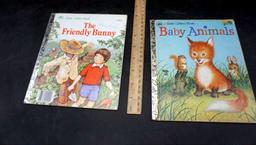 8 Books - The Friendly Bunny, Baby Animals & More