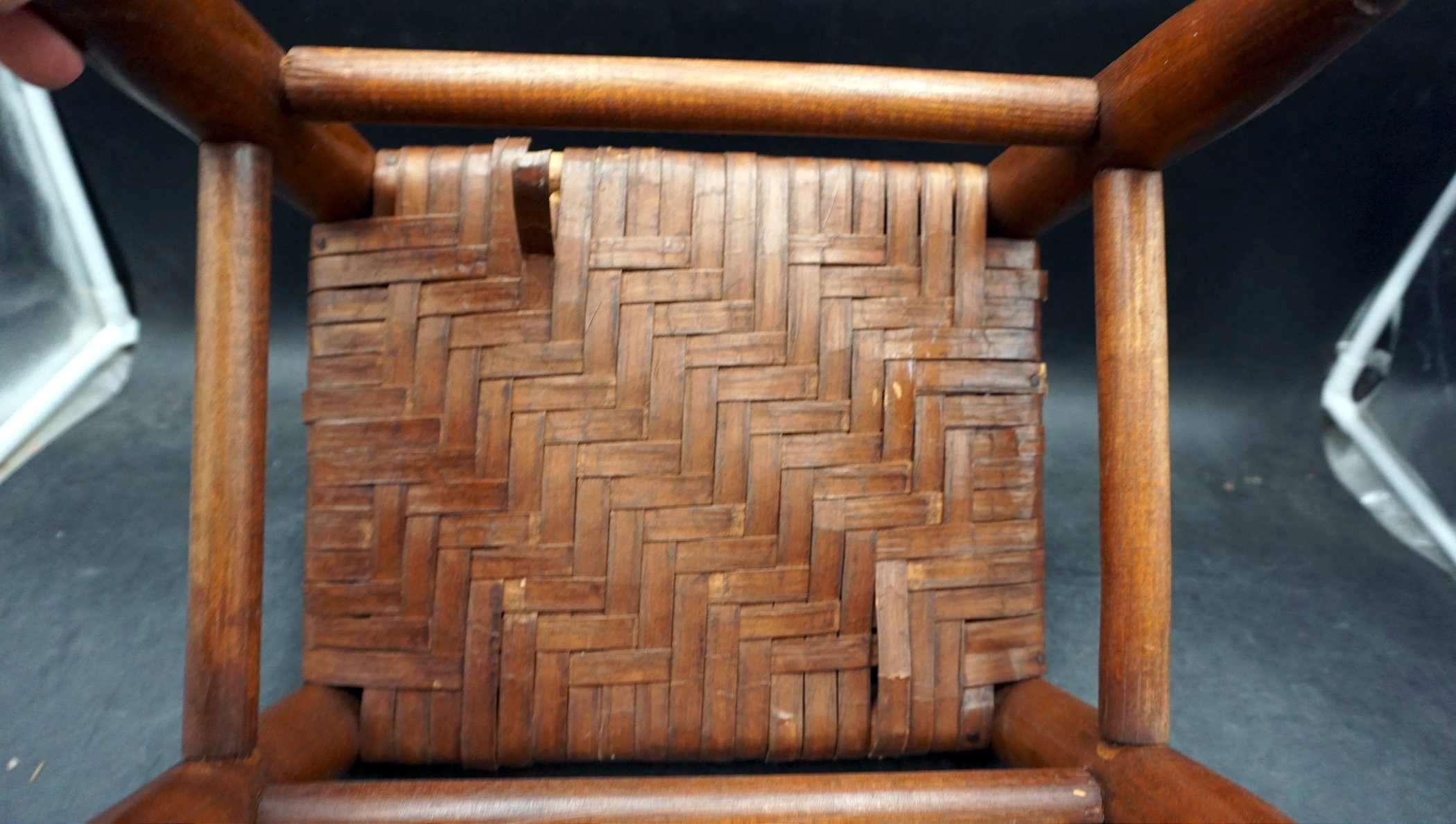 Wooden Footstool