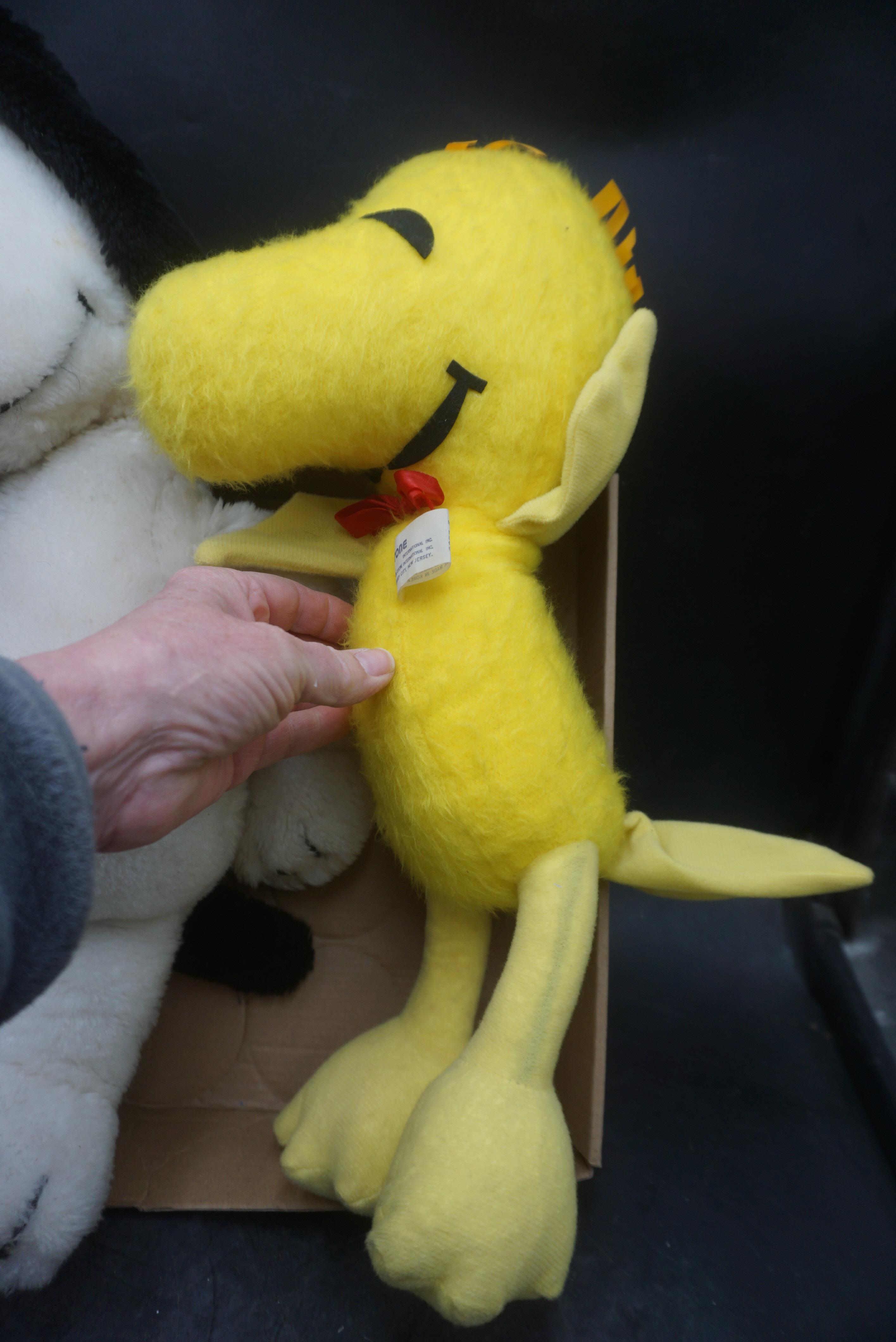 Stuffed Animals - Charlie Brown, Snoopy & Woodstock