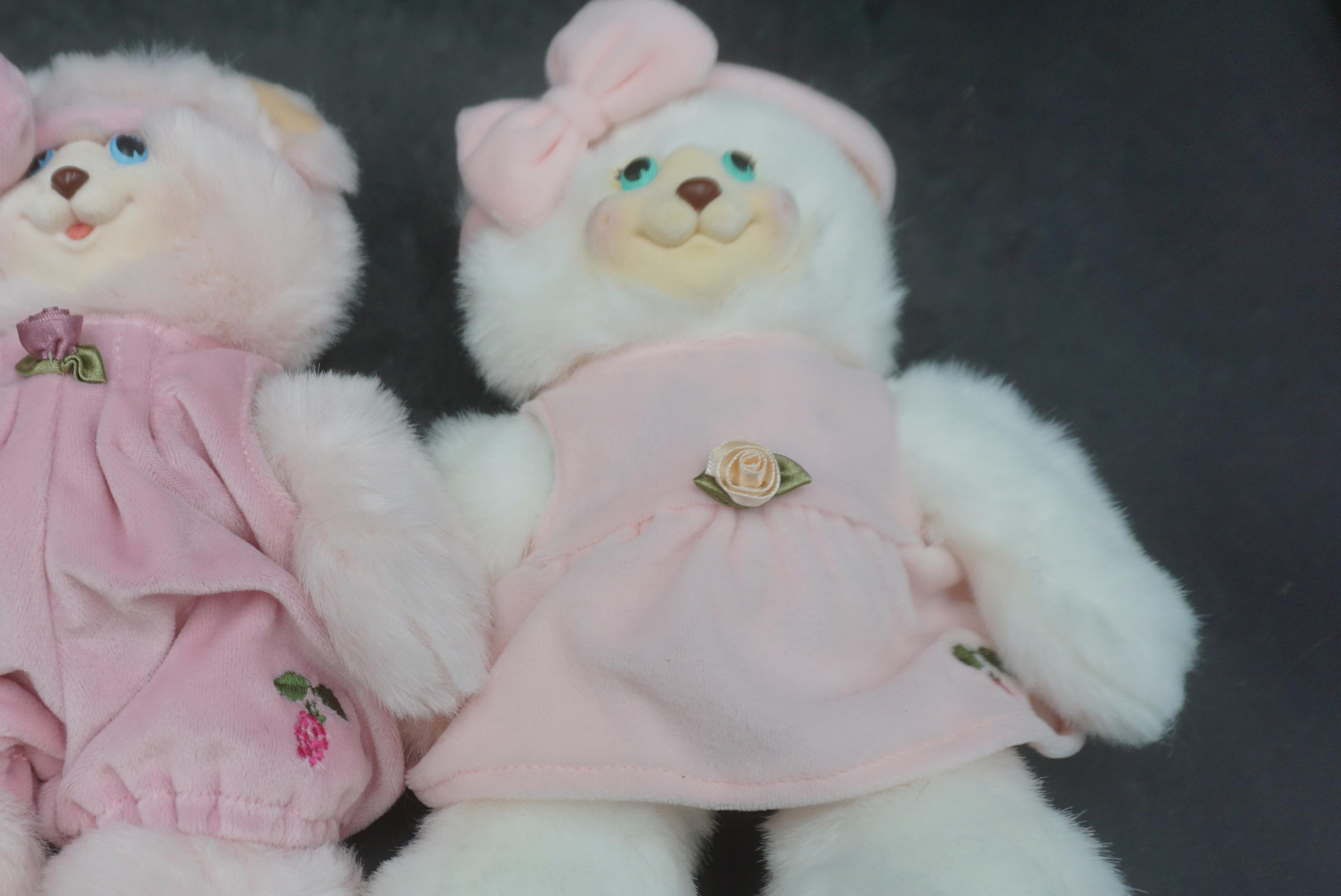 Baby Doll & 3 Stuffed Bears (2 Are Fisher-Price)