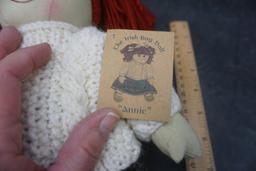 2 Dolls - Annie & Irish Rag Doll Annie