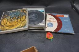 Weather Radio, Records, Planning Book