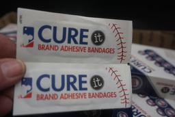 28 - Boxes Of Minnesota Twins Mlb Cure It Brand Adhesive Bandages