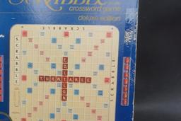 Scrabble Crossword Game Deluxe Edition & Scrabble Players Dictionary