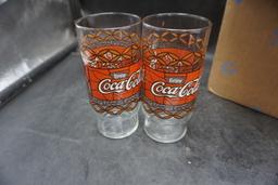 9 - Happy Chef Coke Beverage Glasses