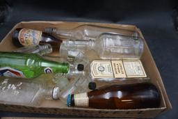 Assorted Glass Bottles & Ink Containers
