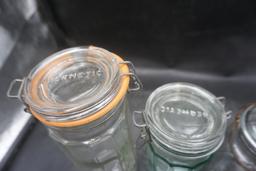 4 - Glass Jars & Canisters