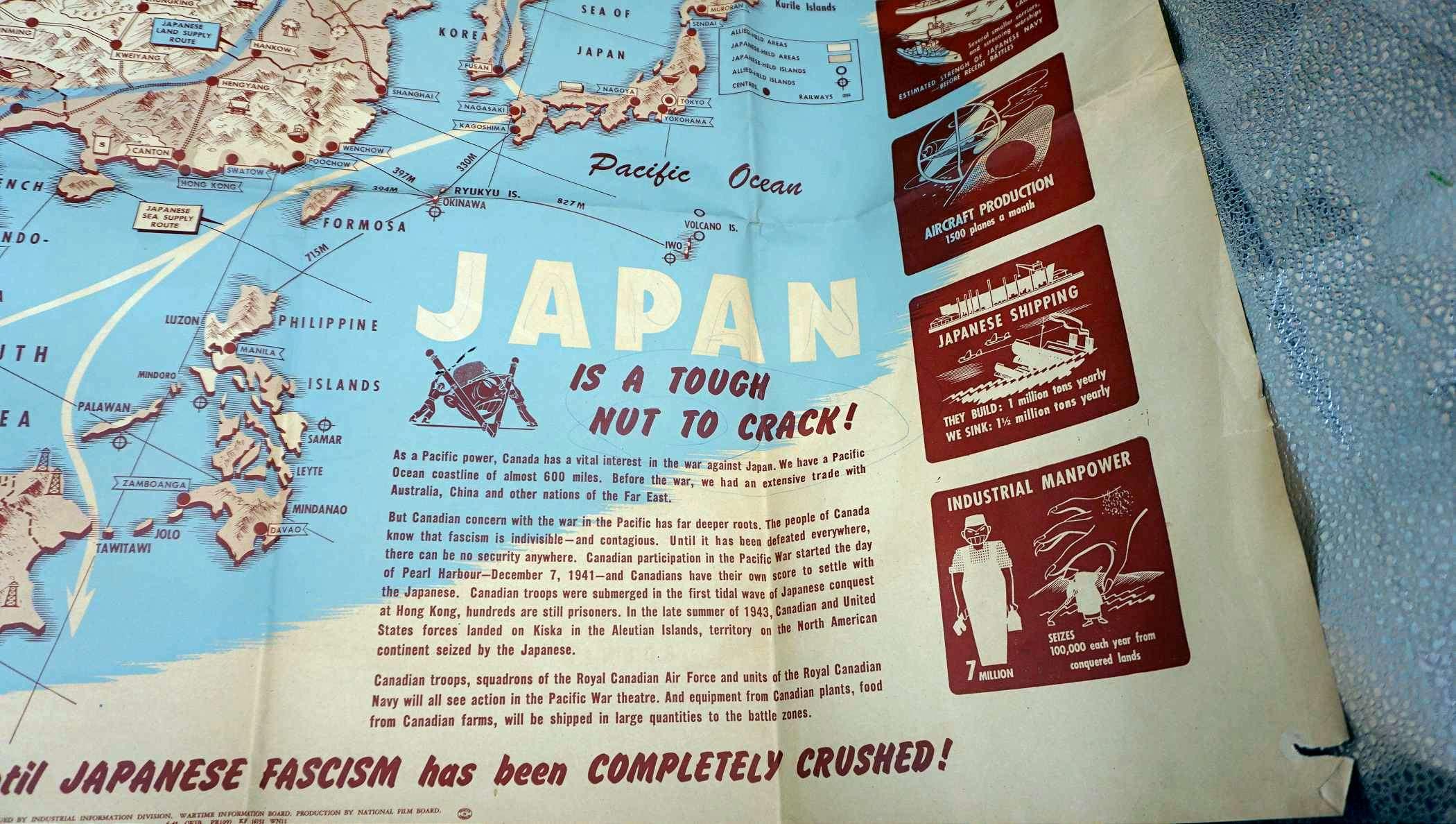 Wallnews June-July 1945 Japanese Fascism Pamphlet