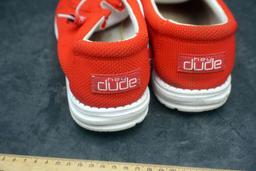 Hey Dude Wally Sox Flame Shoes (Size 12)