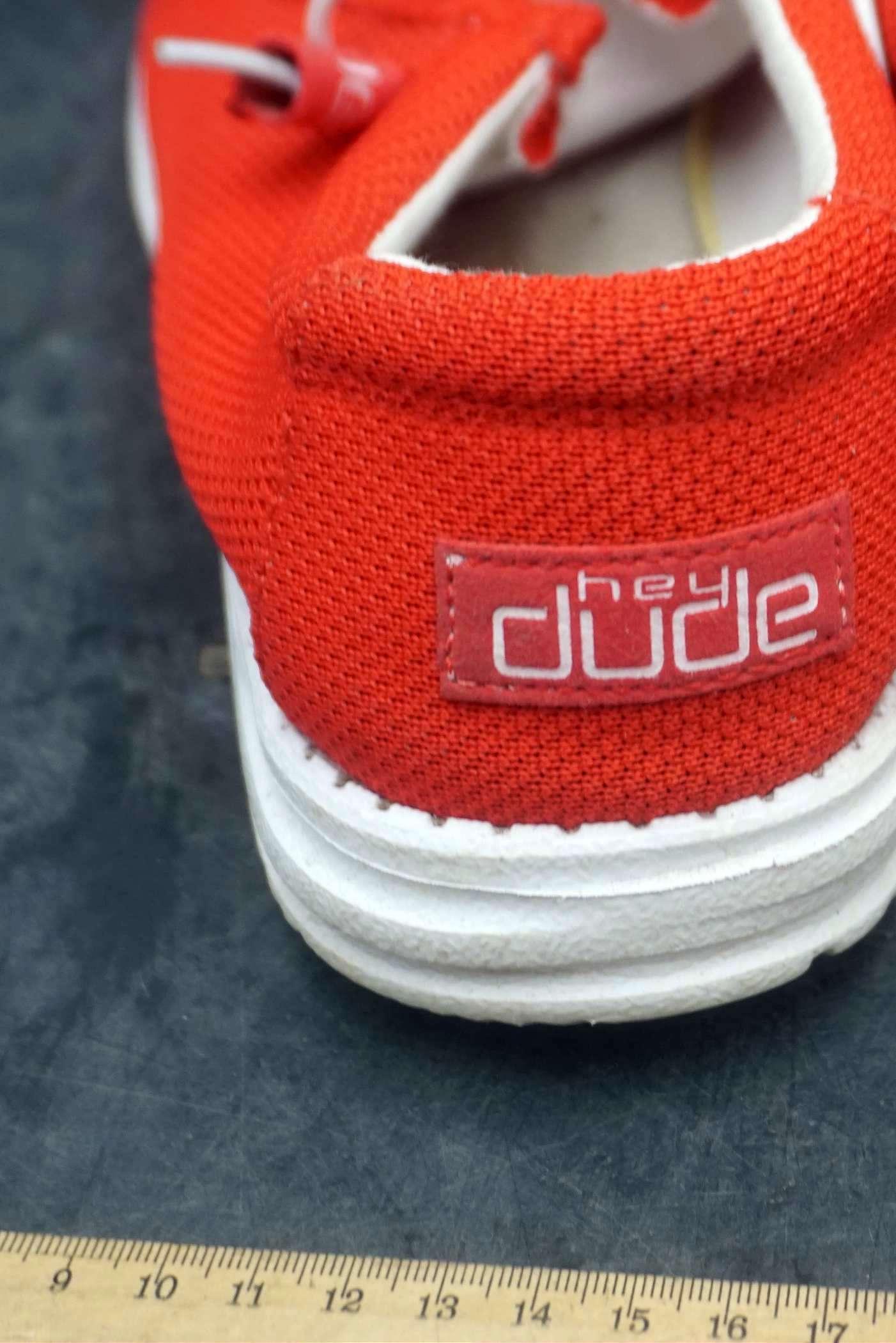 Hey Dude Wally Sox Flame Shoes (Size 12)