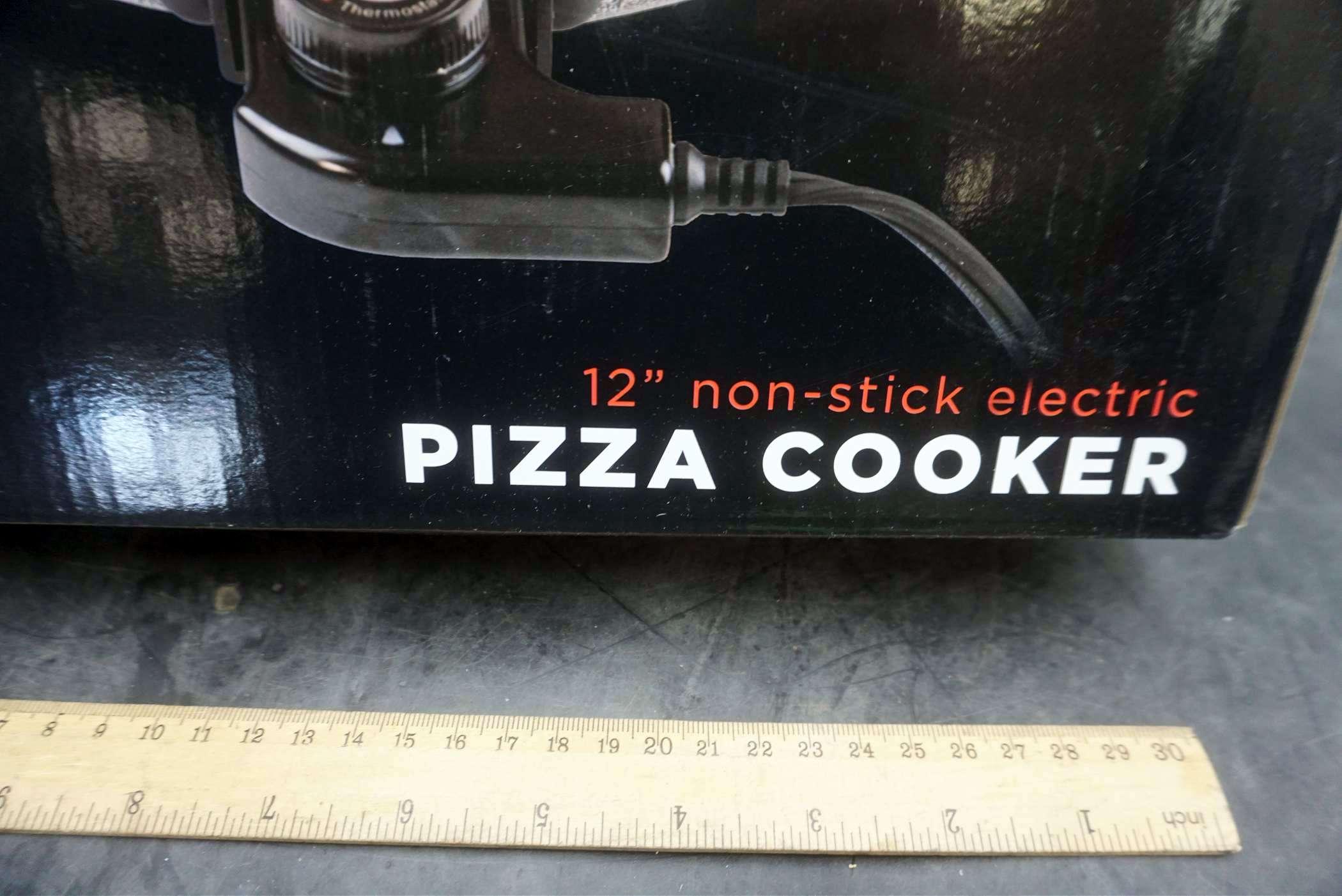 Parini 12" Non-Stick Electric Pizza Cooker