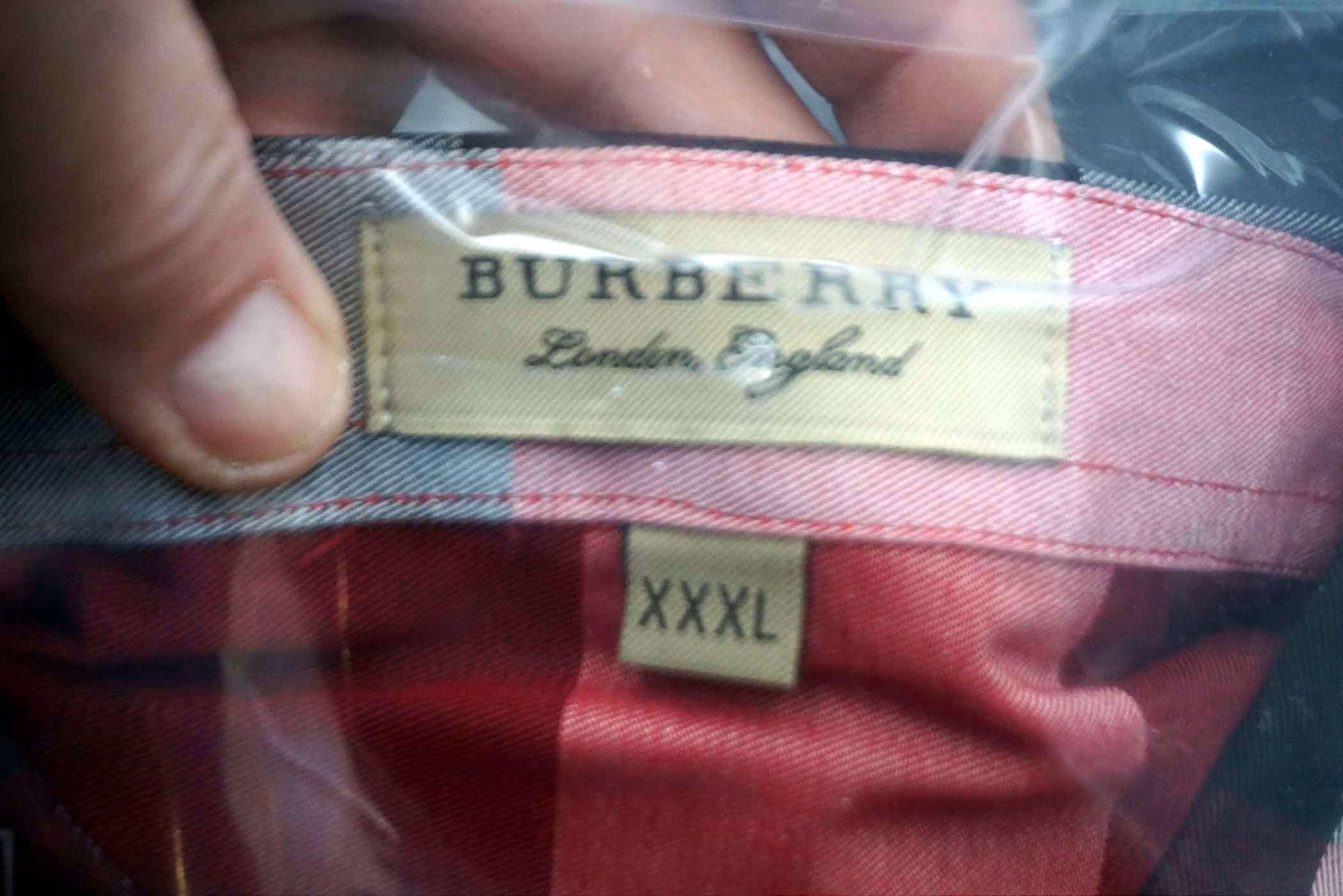 3 - Button Up Shirts (Burberry Xl, Burberry Xxl & Zilli Medium)