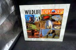 Wildlife Explorer Book, Plate & Fabric stickings/tights