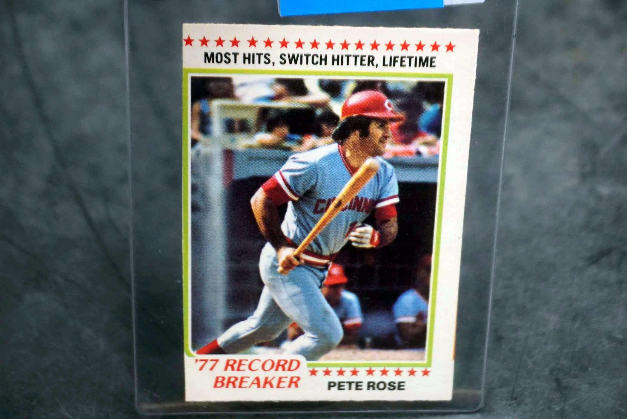 1978 O Pee Chee Pete Rose Baseball Card