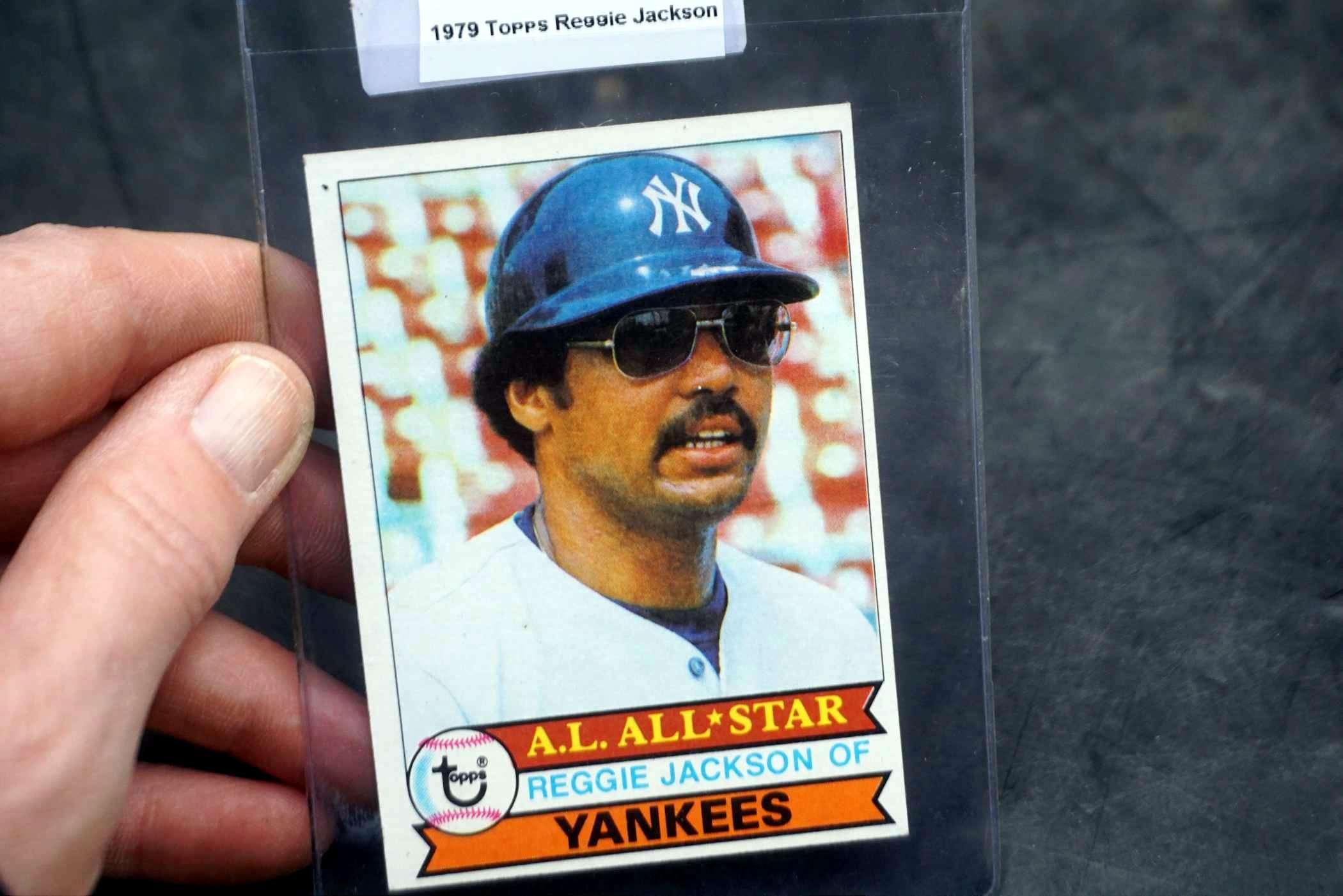 1979 Topps Reggie Jackson Baseball Card