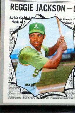 1970 Topps Reggie Jackson Baseball Card