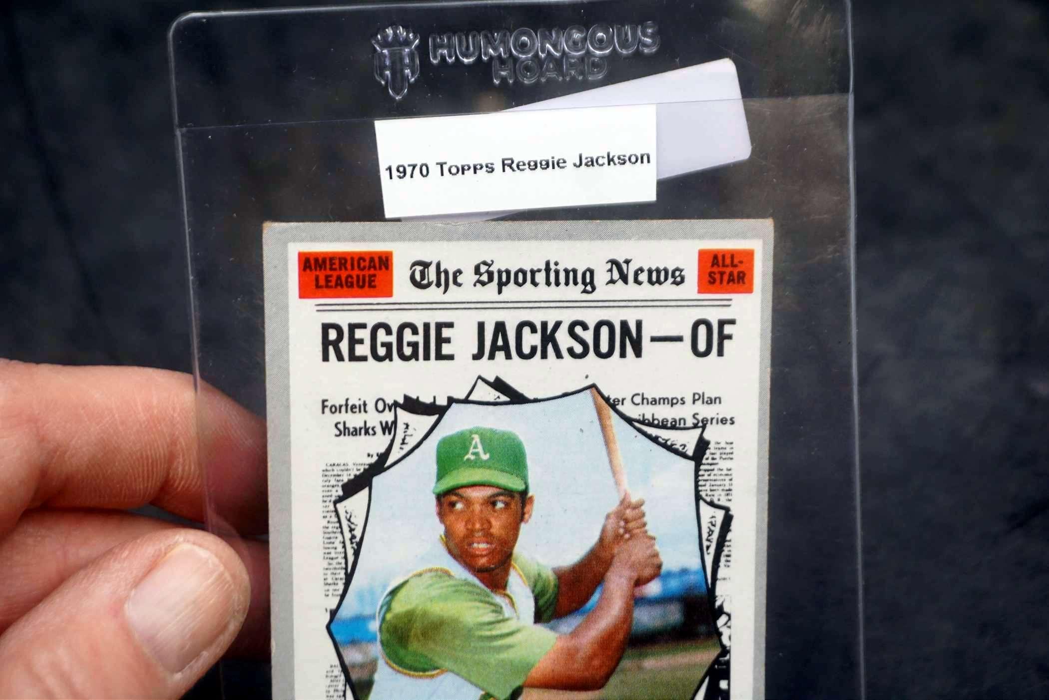 1970 Topps Reggie Jackson Baseball Card