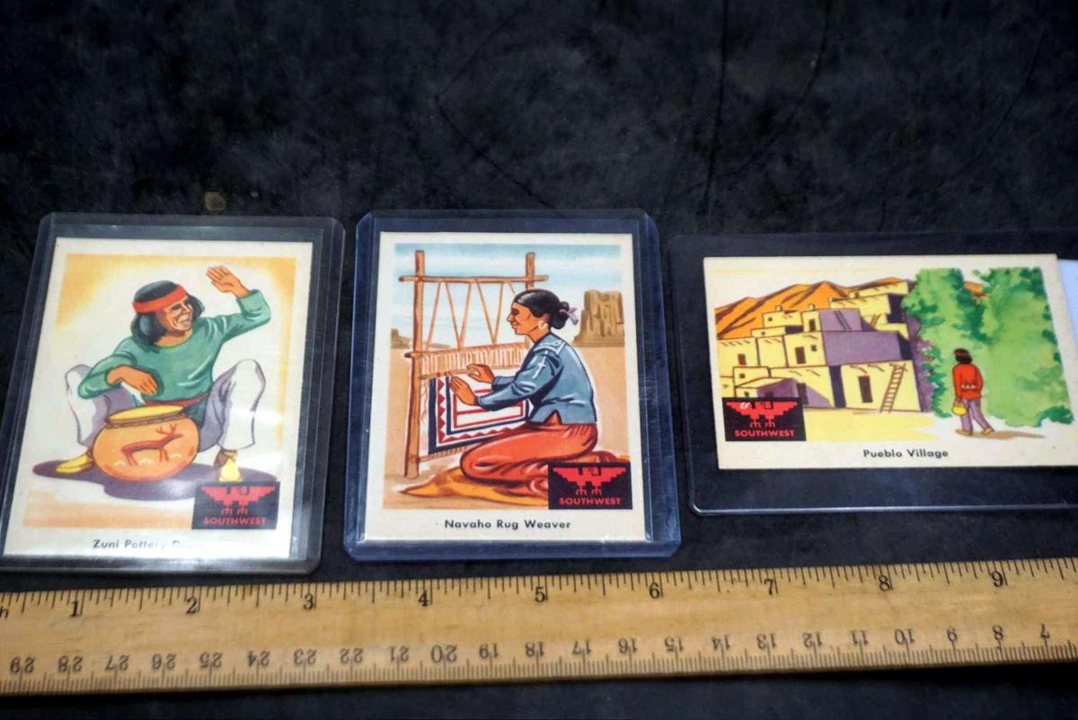 3 - Indian Trading Cards #56, #61 & # 64