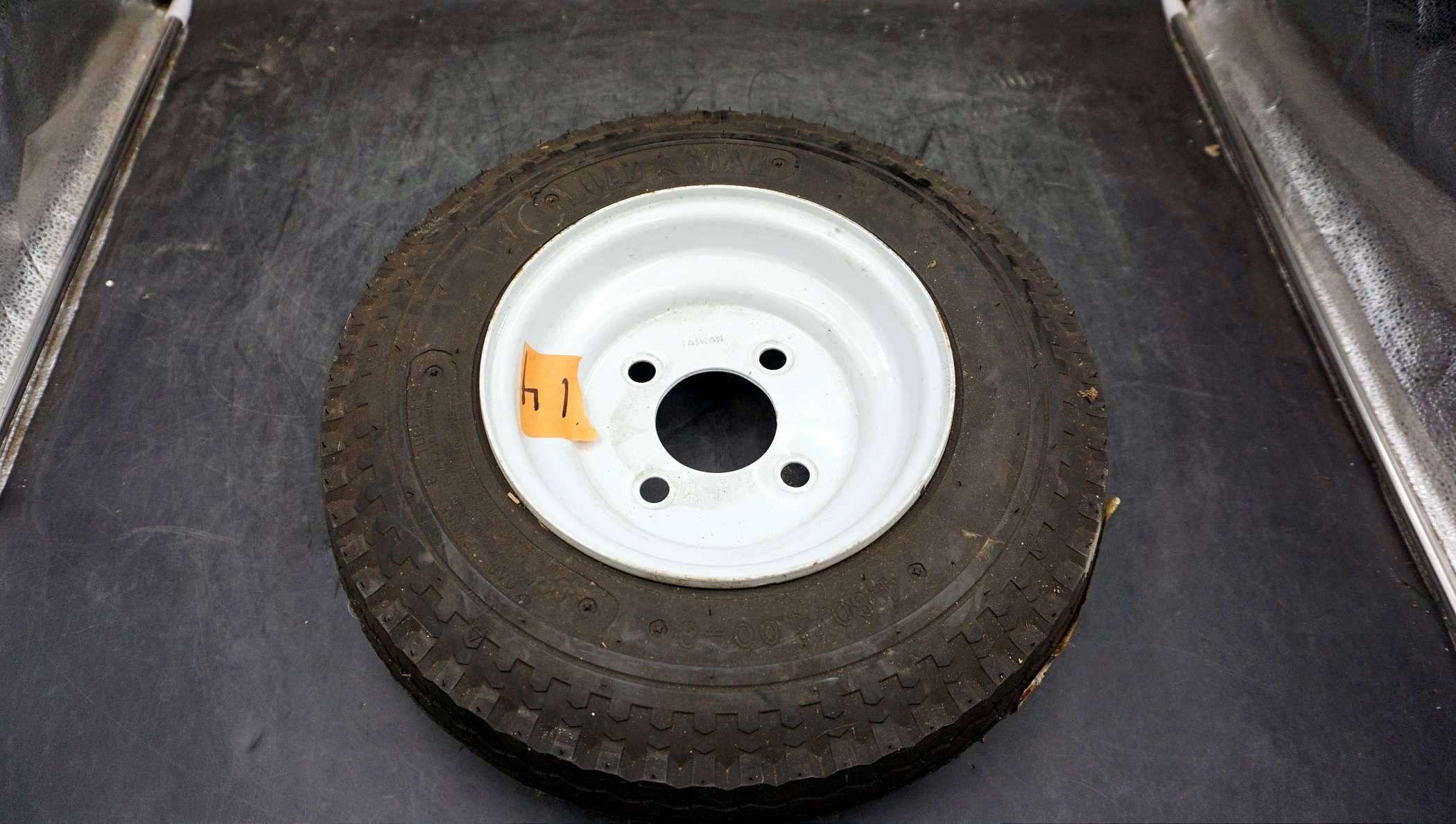 Small Tire On Rim