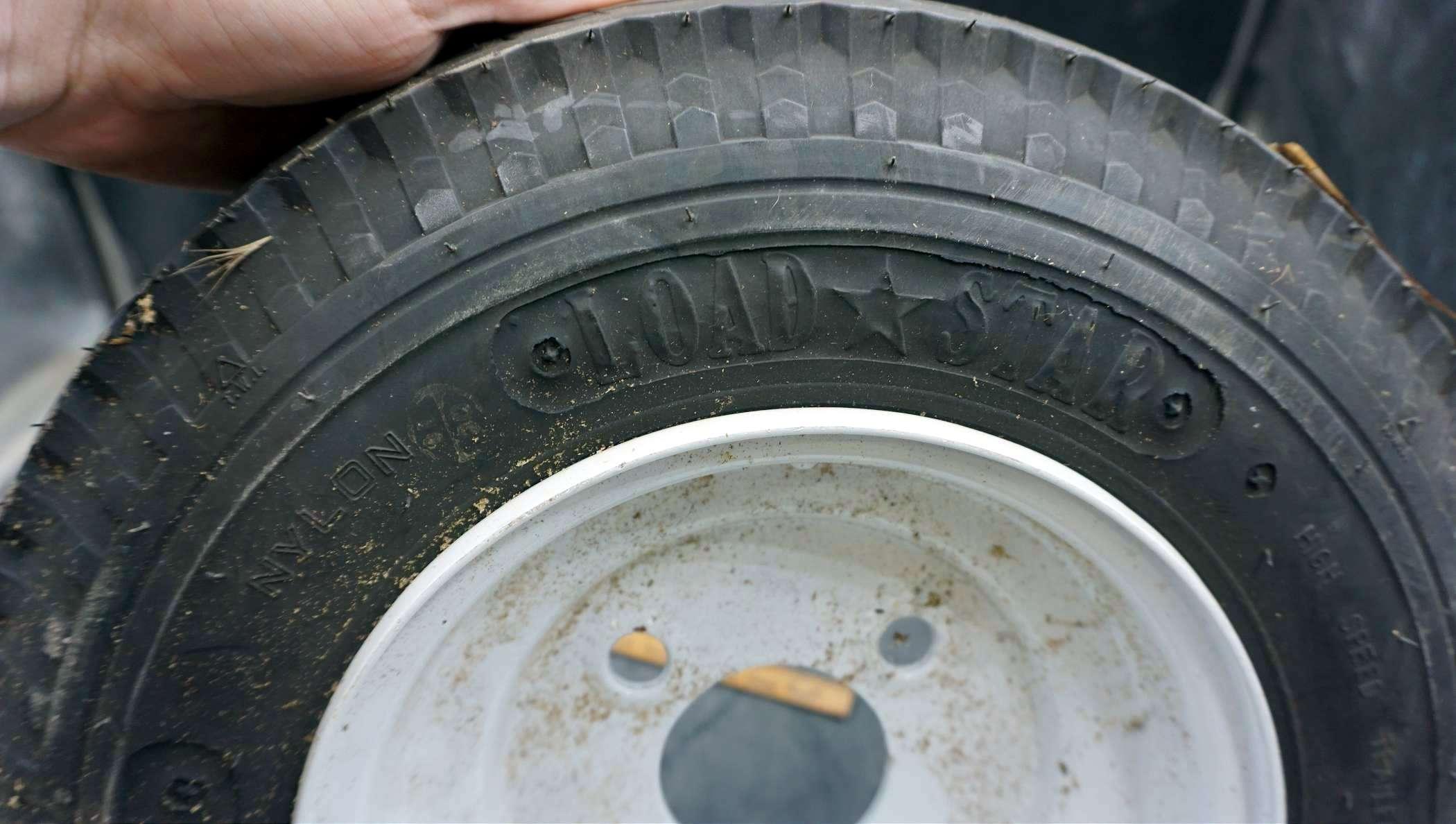 Small Tire On Rim