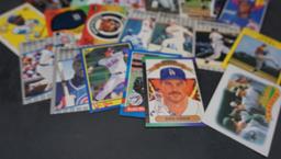 14 Baseball Cards & 6 Football Cards