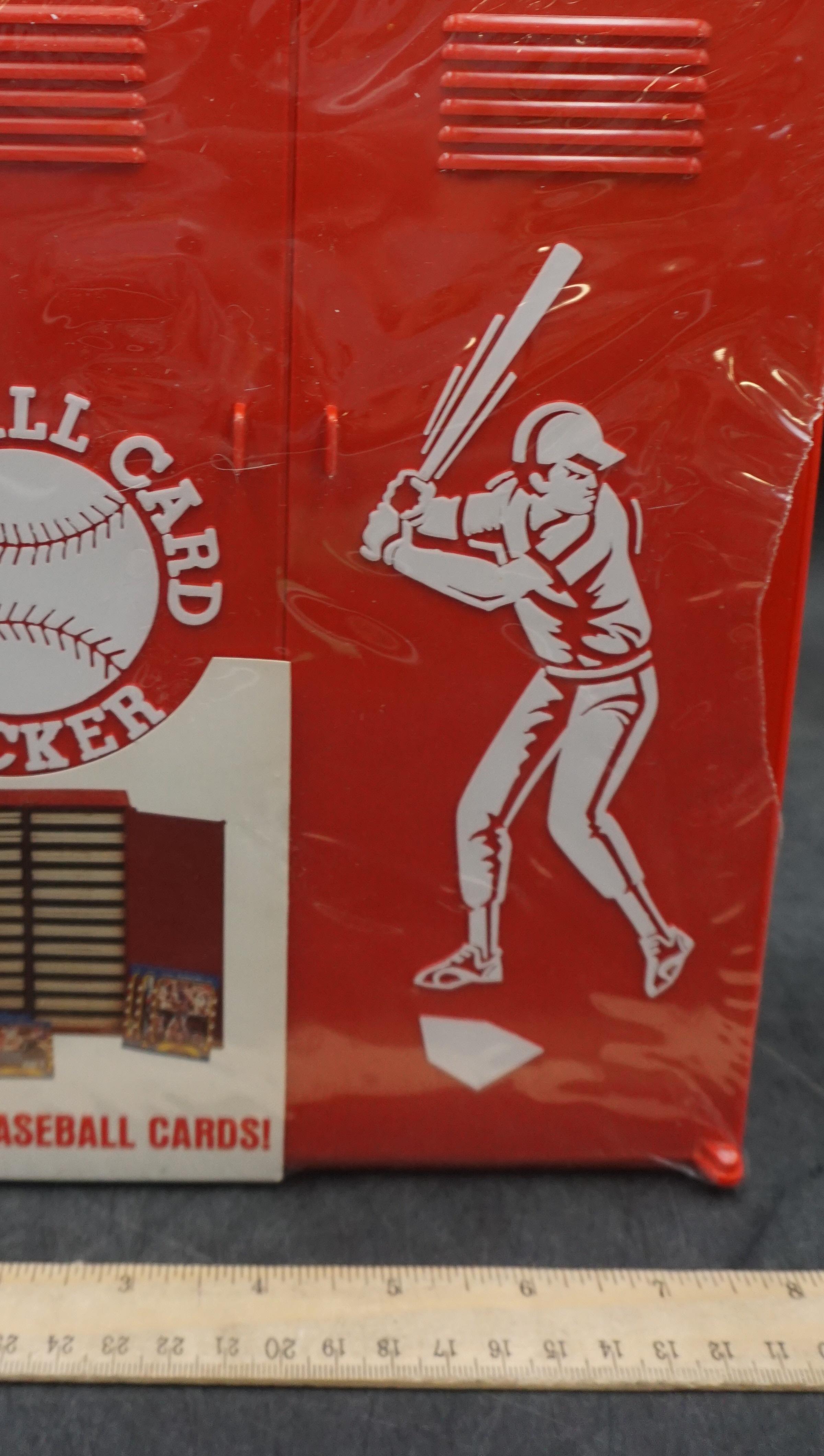 Baseball Card Locker - Holds Over 1000 Baseball Cards