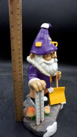 Minnesota Vikings Gnome Thermometer