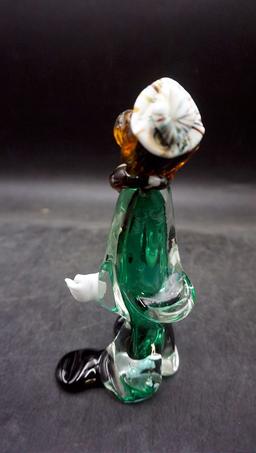 Glass Clown Sculpture