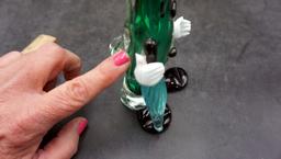 Glass Clown Sculpture