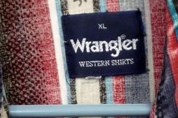 2 Wrangler Shirts (17-35 & Xl)